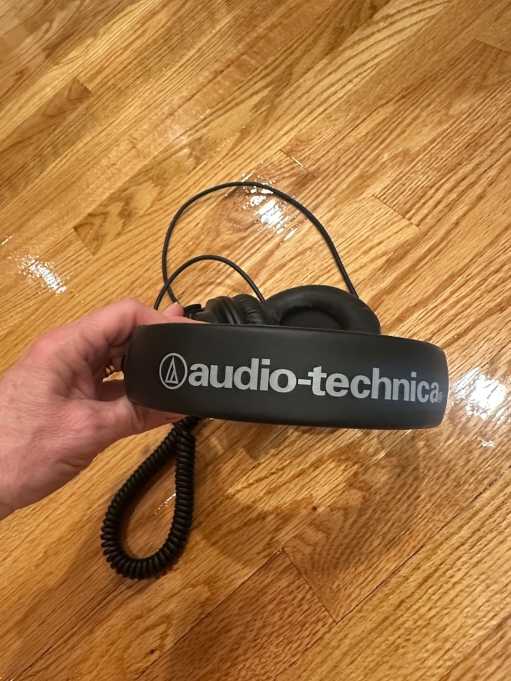 Audio Technica Black Over-Ear Headphones